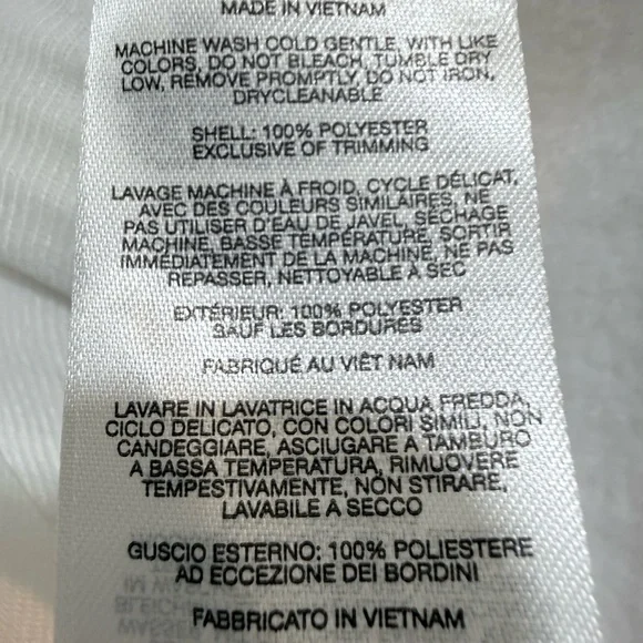 Columbia Soft White Fleece Jacket - Picture 4 of 4